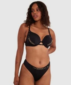 Vamp Swim Buckle Up Baby Full Cup Top - Black -BRAS N THINGS Sales vamp swim buckle up baby full cup top black 01423101