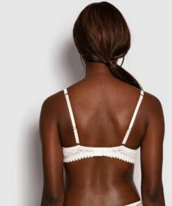 Venice Dentele Plunge Double Push Up Bra - Ivory -BRAS N THINGS Sales venice dentele plunge double push up bra ivory 01012804 6