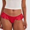 Vivienne Brazilian Knicker - Red -BRAS N THINGS Sales vivienne brazilian knicker red 01483801