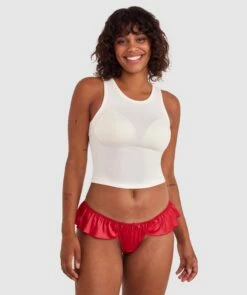 Vivienne Brazilian Knicker - Red 12 Vivienne Brazilian Knicker - Red -BRAS N THINGS Sales vivienne brazilian knicker red 01483801 4