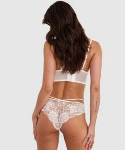 Zara Brazilian Knicker - Ivory 11 Zara Brazilian Knicker - Ivory -BRAS N THINGS Sales zara brazilian knicker ivory 01448501 6
