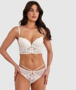 Zara Brazilian Knicker - Ivory 12 Zara Brazilian Knicker - Ivory -BRAS N THINGS Sales zara brazilian knicker ivory 01448501 7