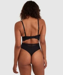Zara Push Up Bodysuit - Black -BRAS N THINGS Sales zara push up bodysuit black 01448601 6