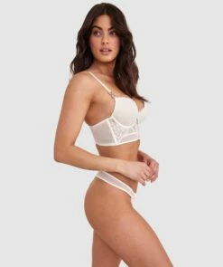 Zara V String - Ivory -BRAS N THINGS Sales zara v string ivory 01448401 4